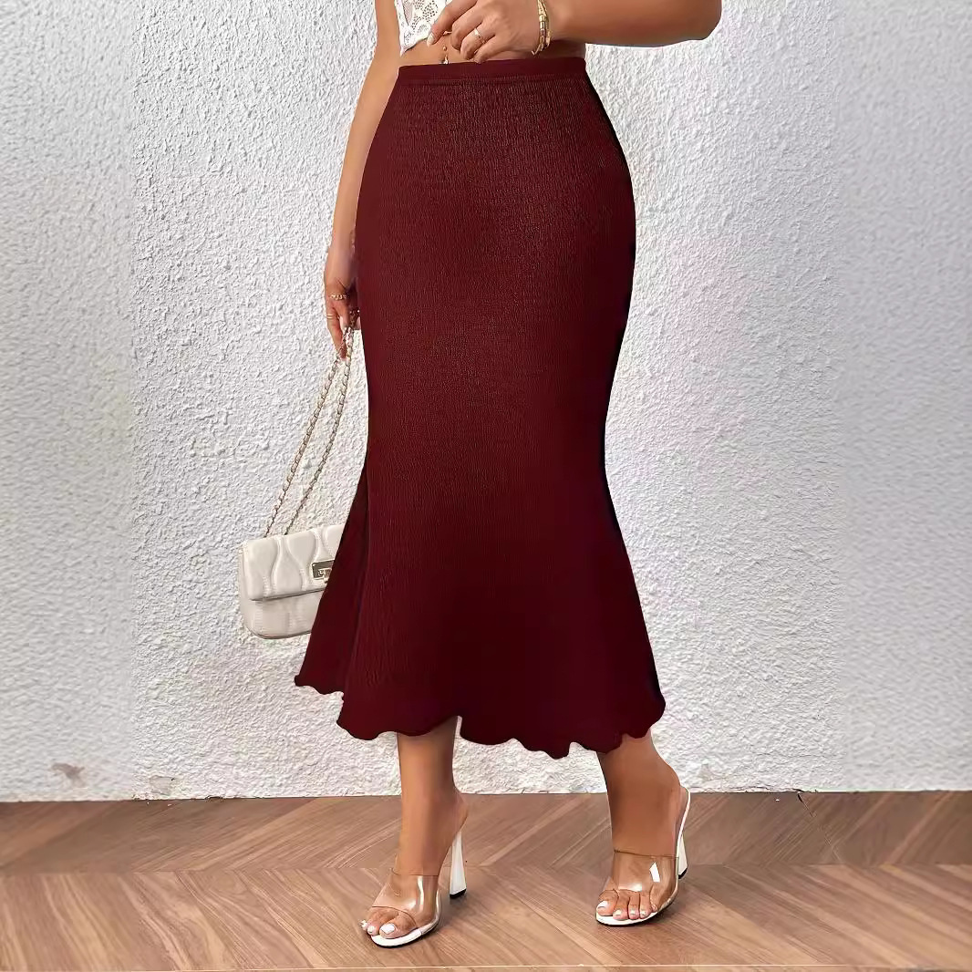 Women's Fashion Elegant Knitted Jacquard Stretch - Image 3