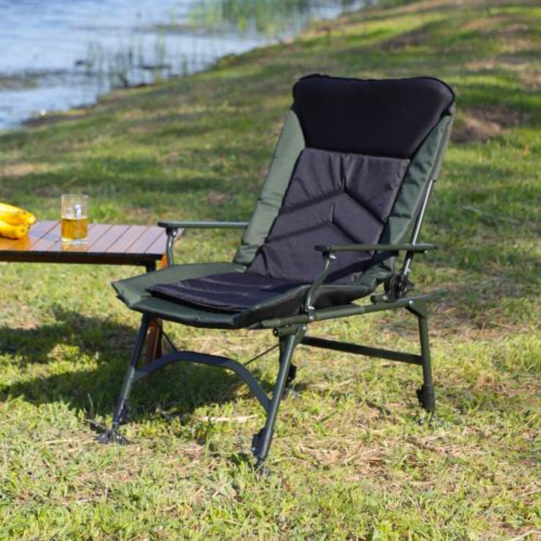 Camping Lounge Chair With Removable Footrest - Imagen 8