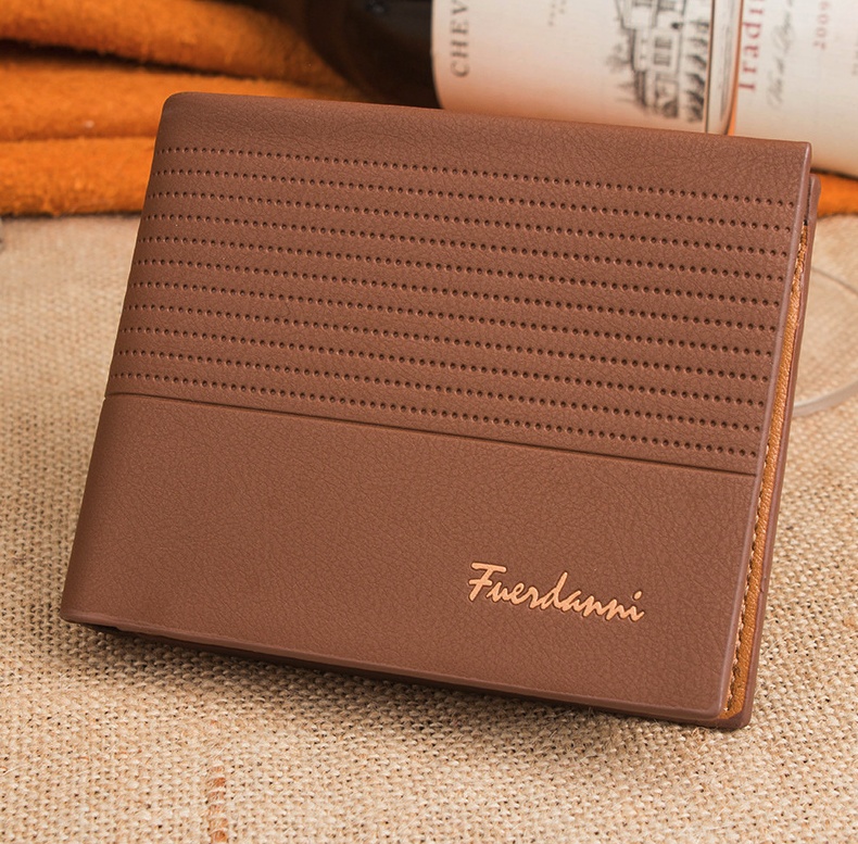 Men's Bifold Leather Credit ID Card Holder Wallet Billfold Purse Clutch Billfold - Image 2