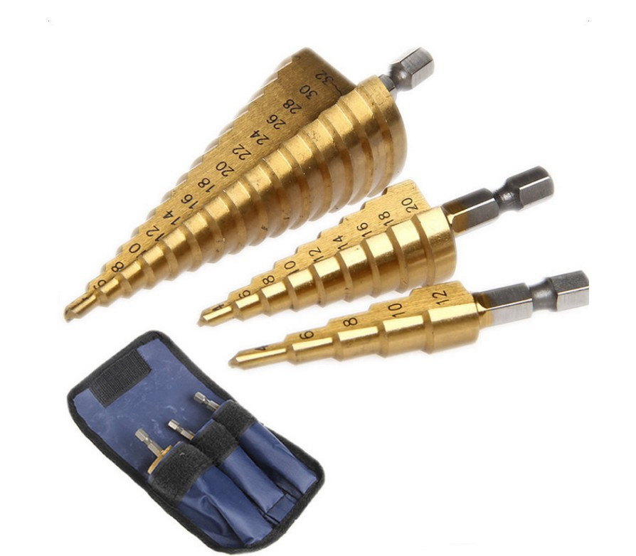 Step Drill Pagoda Drill Step High Speed Steel Drill Bit - Image 4