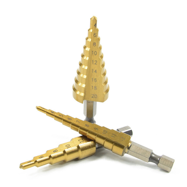 Step Drill Pagoda Drill Step High Speed Steel Drill Bit - Image 2