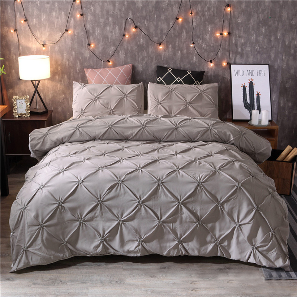 Craft Home Textiles Plain Color Solid Color Duvet Cover Bedding - Image 4