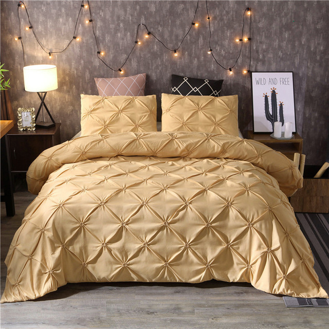Craft Home Textiles Plain Color Solid Color Duvet Cover Bedding - Image 3