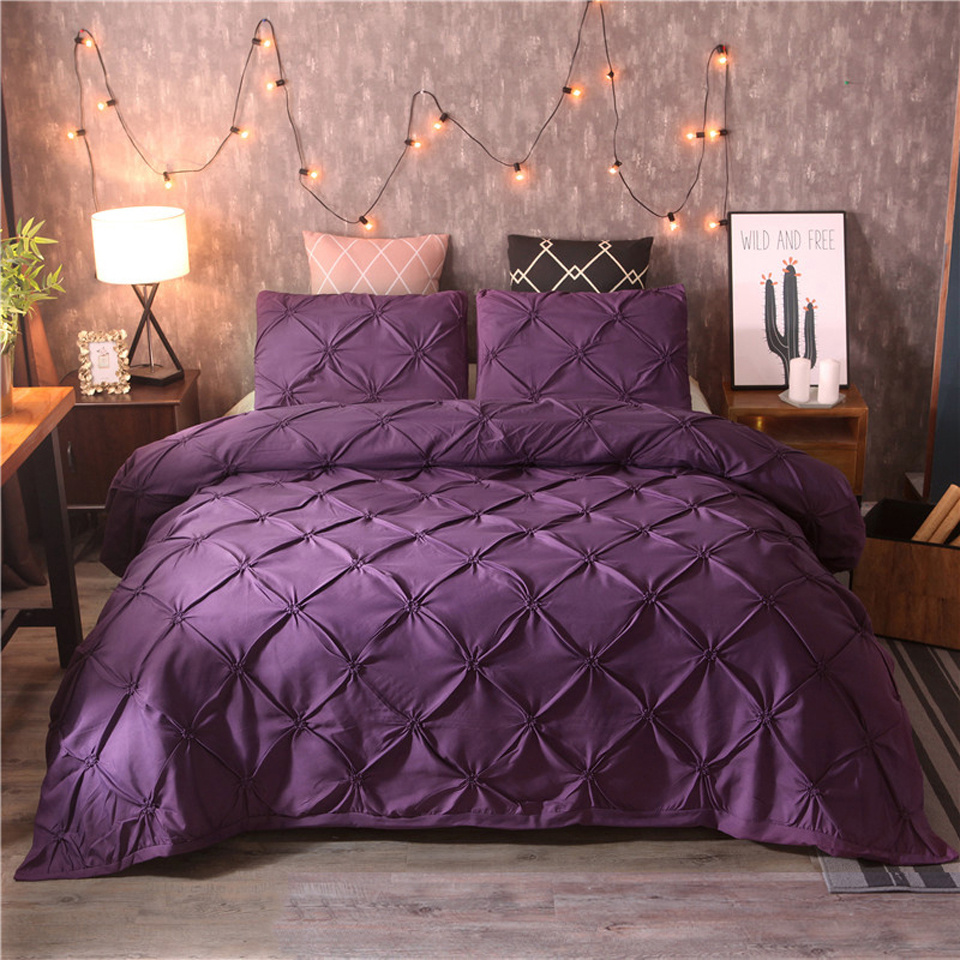 Craft Home Textiles Plain Color Solid Color Duvet Cover Bedding - Image 6