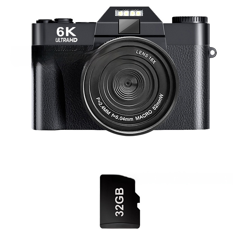 6K HD Digital Camera Mirrorless Camera Retro - Imagen 5