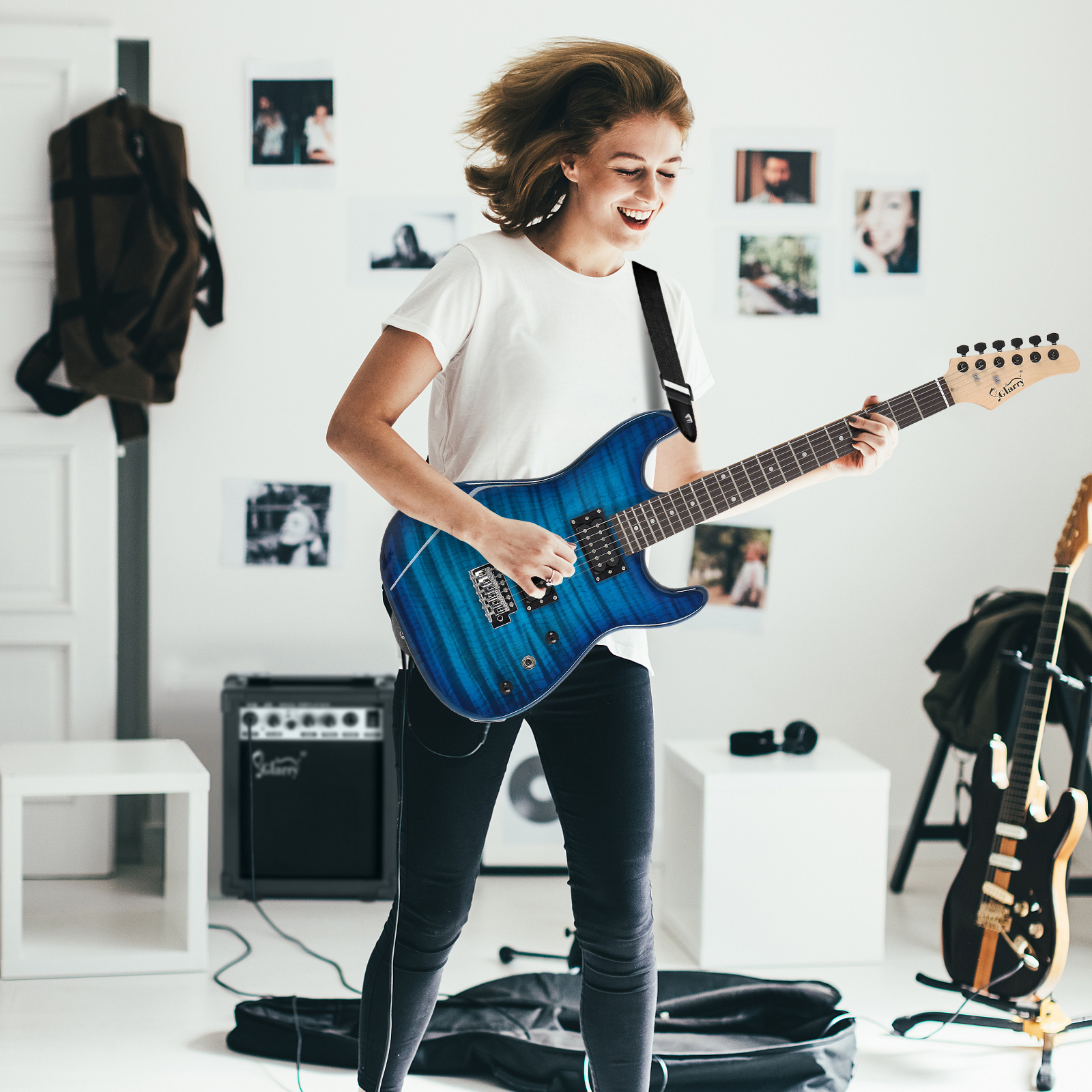 ST Electric Guitar, Speaker Set - Imagen 9