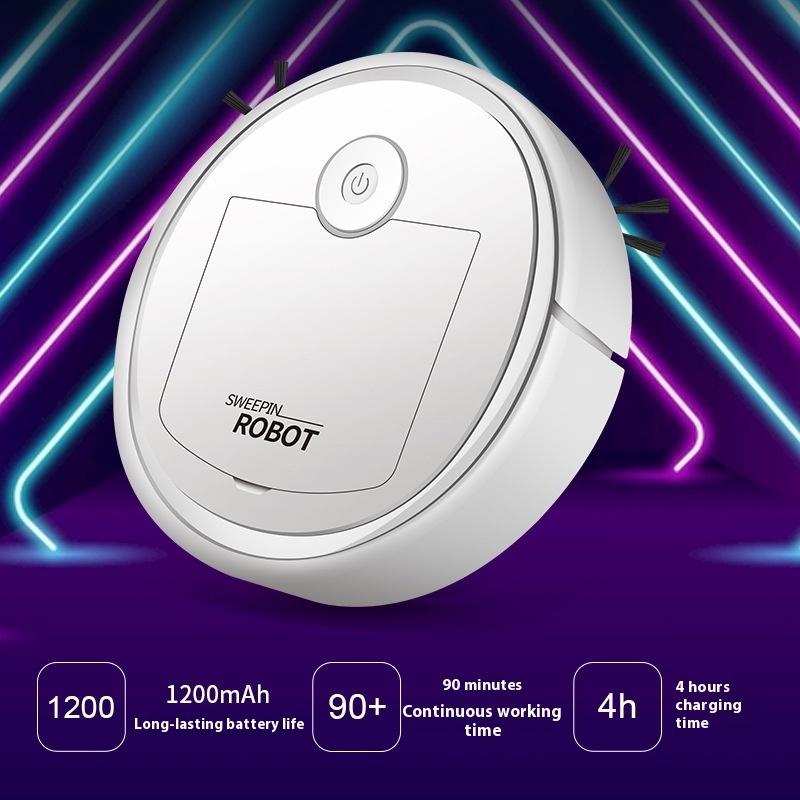 Intelligent Cleaning Robot Cleaning Machine Lazy Household Vacuum Cleaner - Image 3