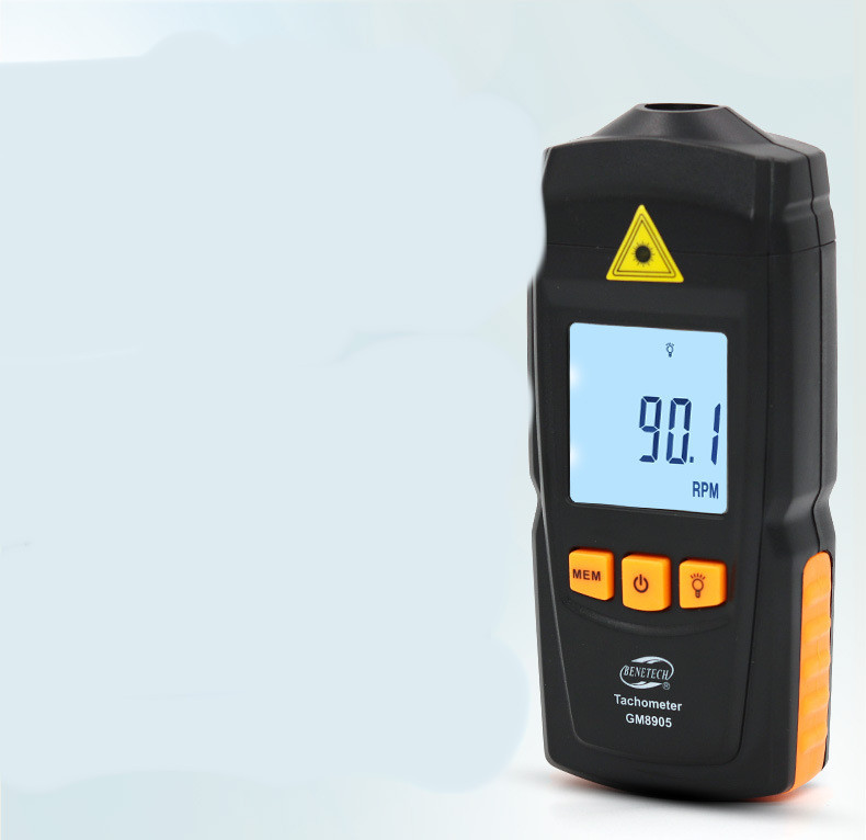GM8905 Digital Tachometer Photoelectric Motor