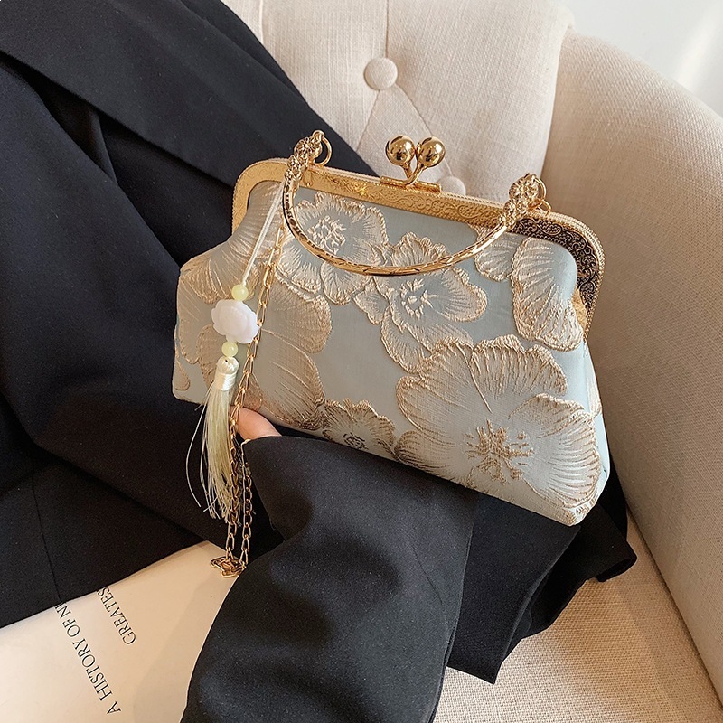 Chinese Style Textured Cheongsam Bag Womens - Image 6
