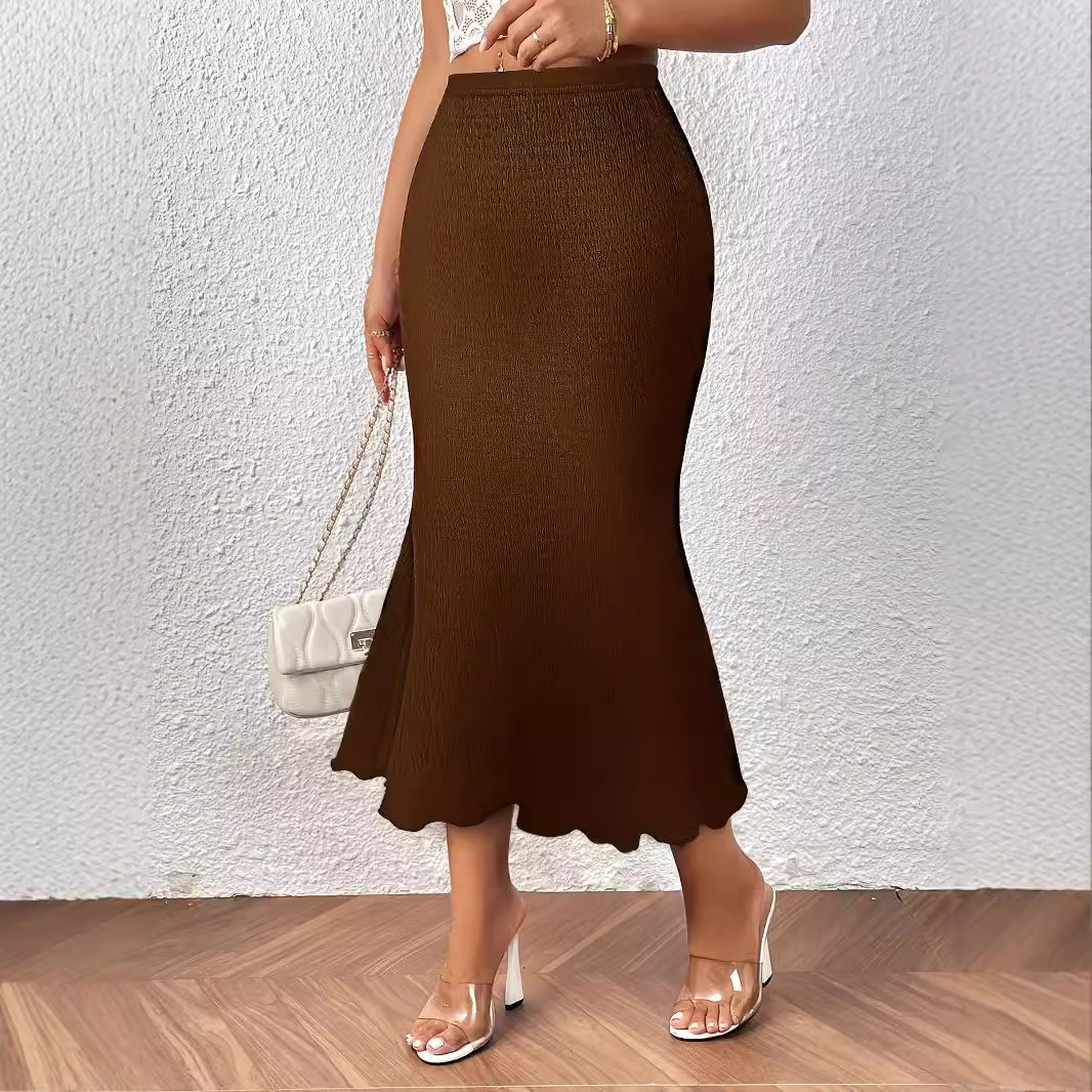 Women's Fashion Elegant Knitted Jacquard Stretch - Image 4