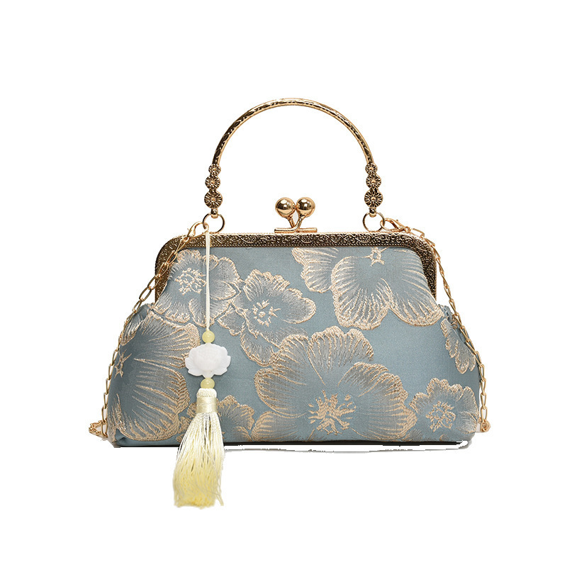 Chinese Style Textured Cheongsam Bag Womens - Image 7