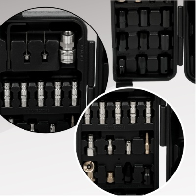 71 Piece Air Tool And Accessories Kit, Impact Wrench, Air Ratchet, Die Grinder, Aire Hammer, Hose Fittings, Storage Case - Imagen 6