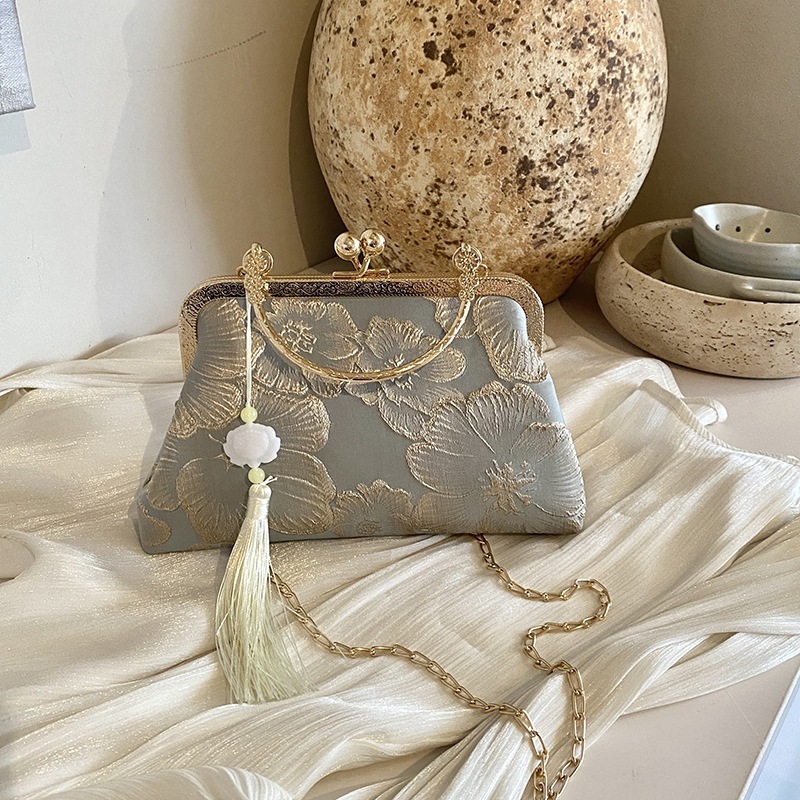 Chinese Style Textured Cheongsam Bag Womens - Image 2