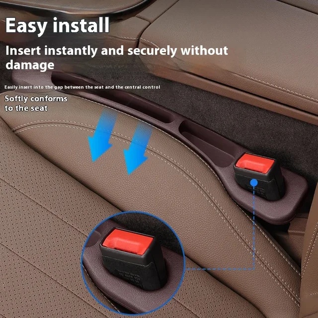 Automotive Interior Products Car Seat Gap Plug, Leak Resistant Strip And Multipurpose Storage Box - Image 3