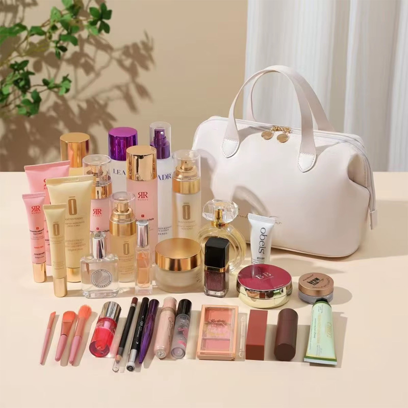 Portable Cosmetic Bag For Makeup, Skin Care Waterproof Travel Bag, Large Toilet Bag - Image 6