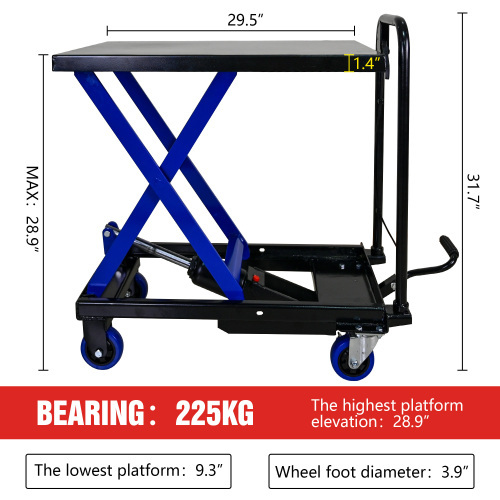 Hydraulic Lift Truck Used For Material Handling And Transportation - Imagen 7