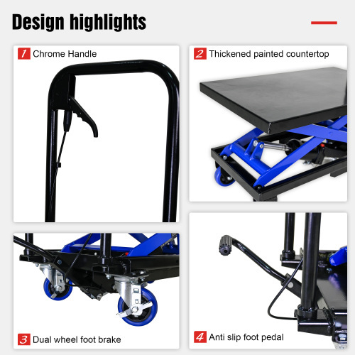 Hydraulic Lift Truck Used For Material Handling And Transportation - Imagen 8
