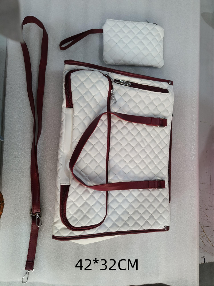 Fashionable Lunch Tote Bag Women's Thermal Insulation Lunch Box Leak-proof Crossbody Computer Storage Bag Quilted Large Capacity Handbag With Purse - Image 10